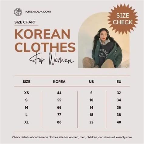 Korea Sizing Chart