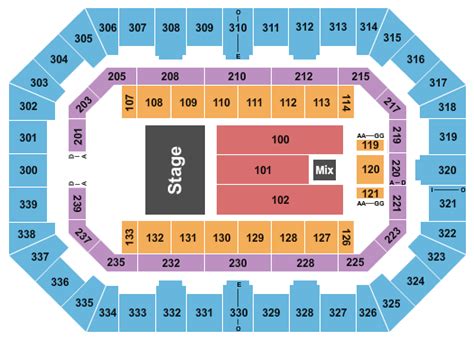 La Crosse Center Seating Chart