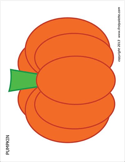 Large Pumpkin Printable