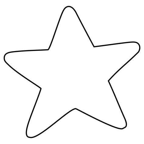 Large Star Template To Print