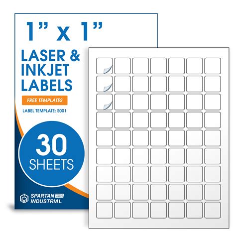Laser Inkjet Labels Templates