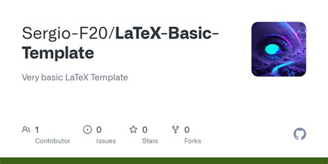 Latex Basic Template