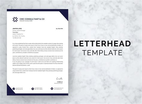 Latex Letterhead Template