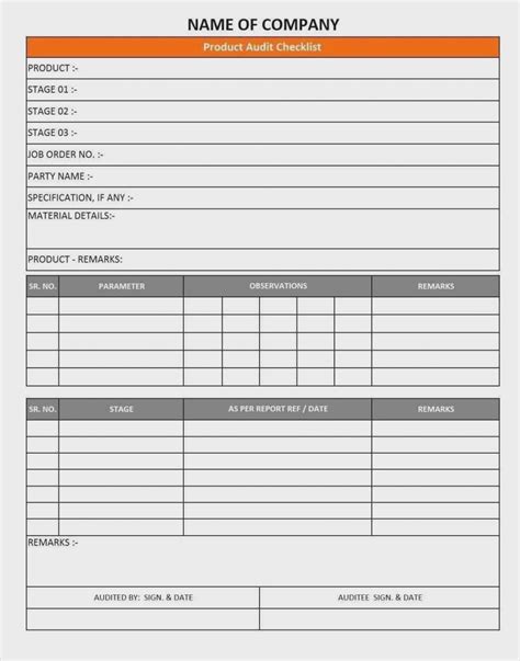 Lead Document Template