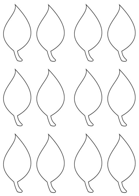 Leaf Cutouts Printable