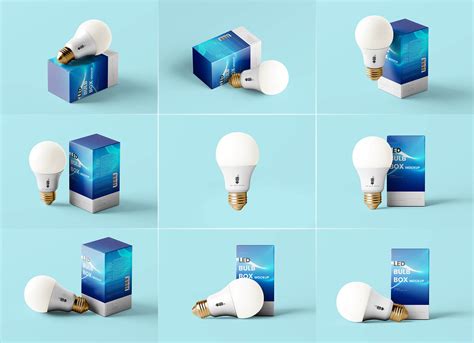 Led Bulb Catalogue Design Psd Free Download