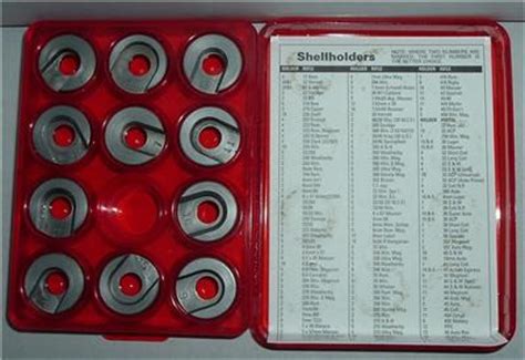 Lee Auto Prime Shell Holder Chart
