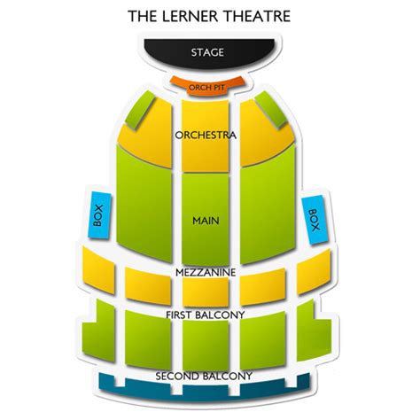 Lerner Theater Seating Chart