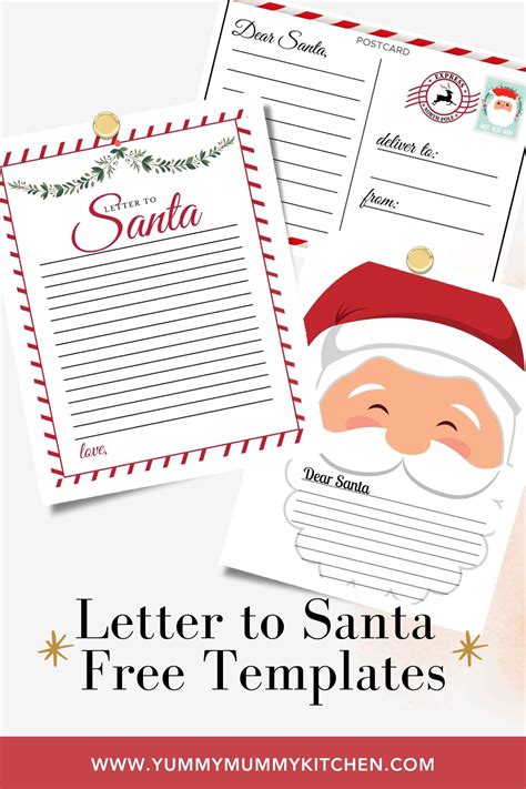 Letters From Santa Template Free