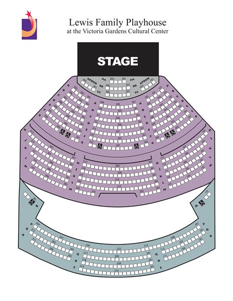 Lewis Playhouse Seating Chart