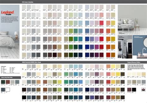 Leyland Paint Colours Chart