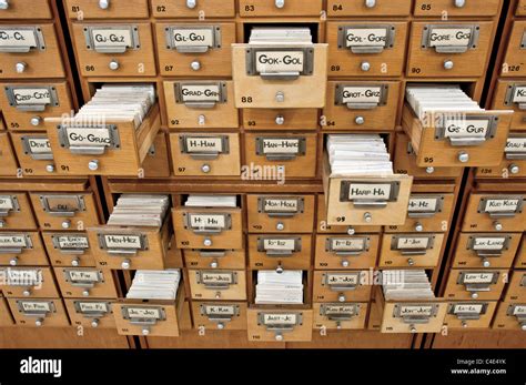 Library Card Catalog Bad Condition For Sale