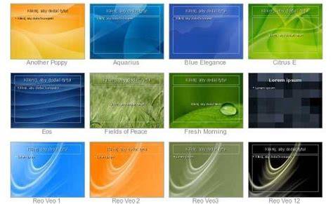 Libreoffice Impress Template