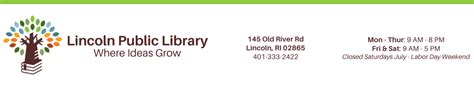 Lincoln Public Library Catalog
