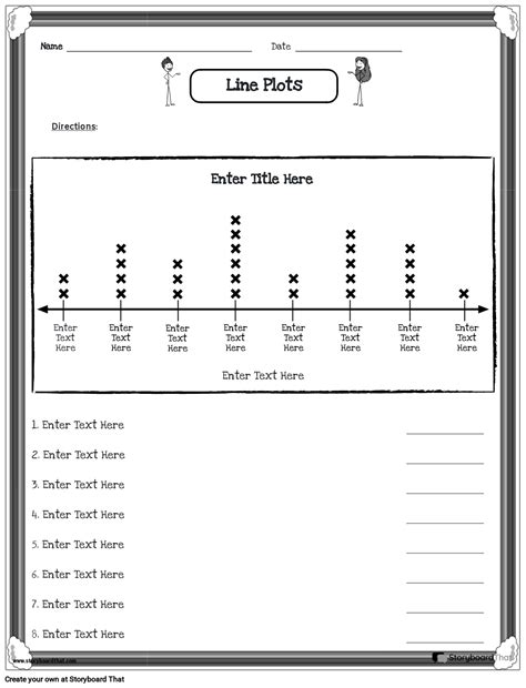 Line Plot Graph Template