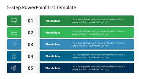 List Powerpoint Template