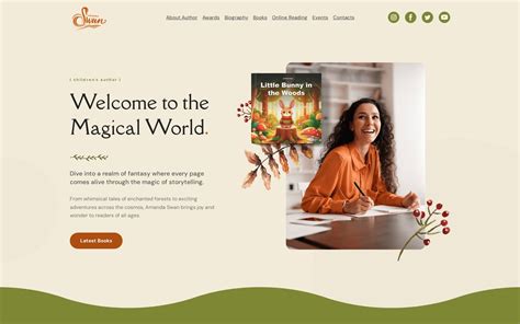 Literature Website Templates
