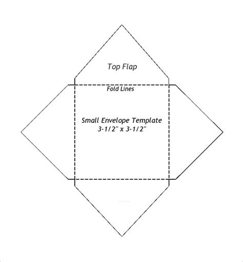Little Envelope Template