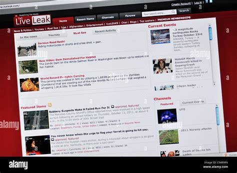 Liveleak Website Template