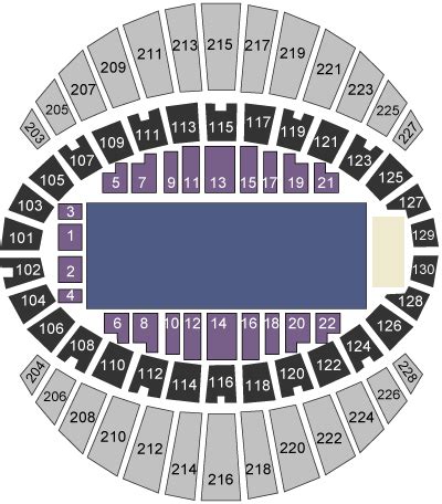 Long Beach Arena Seating Chart