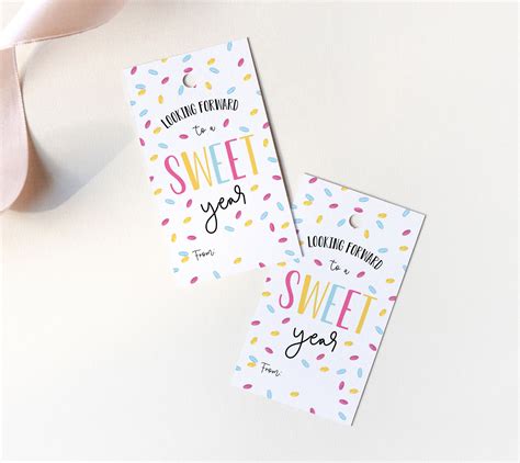 Looking Forward To A Sweet Year With You Printable