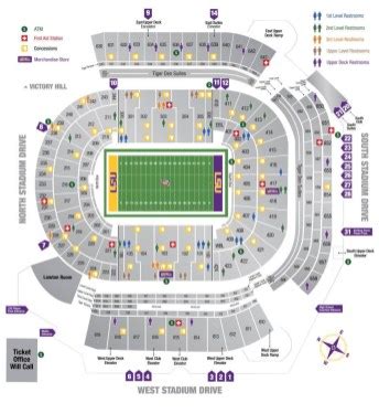 Lsu Seating Chart 3d