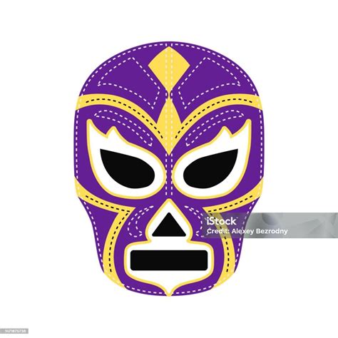Luchador Mask Template