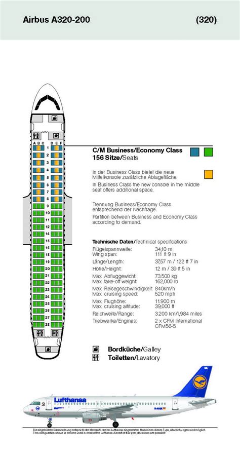 Lufthansa Seating Chart