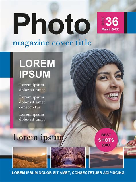 Magazine Covers Template