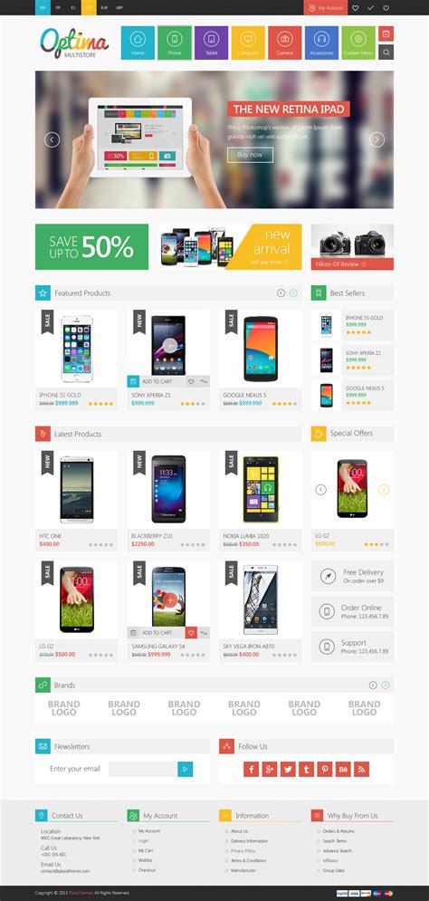 Magento Templates Responsive
