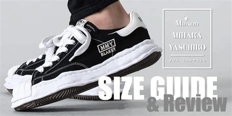 Maison Mihara Shoes Size Chart