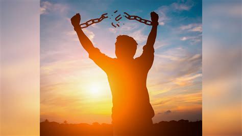 Man Breaking Chains Meme Template