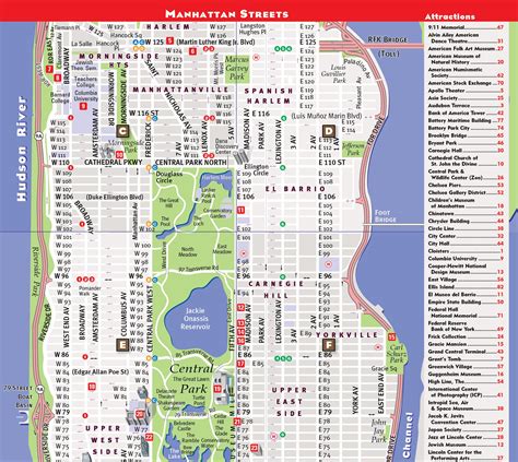 Manhattan Midtown Map Printable