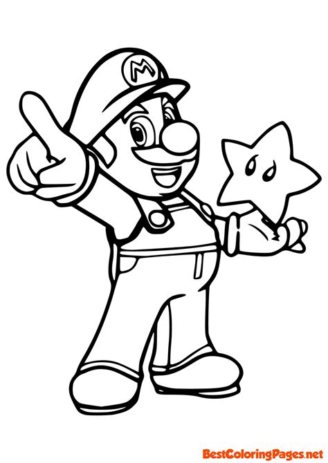 Mario Printable Pictures