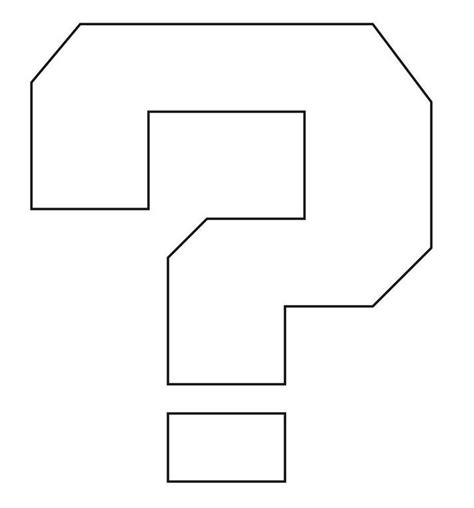 Mario Question Mark Printable