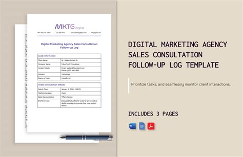 Marketing Consultation Template