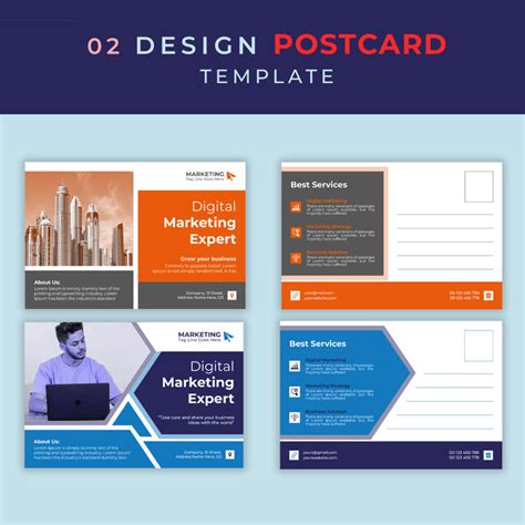 Marketing Postcards Templates