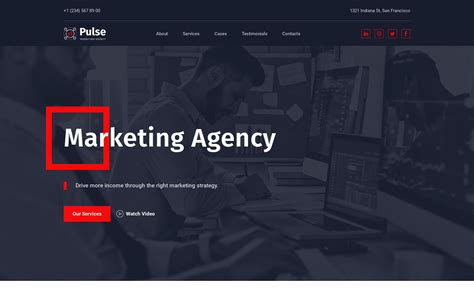 Marketing Site Template