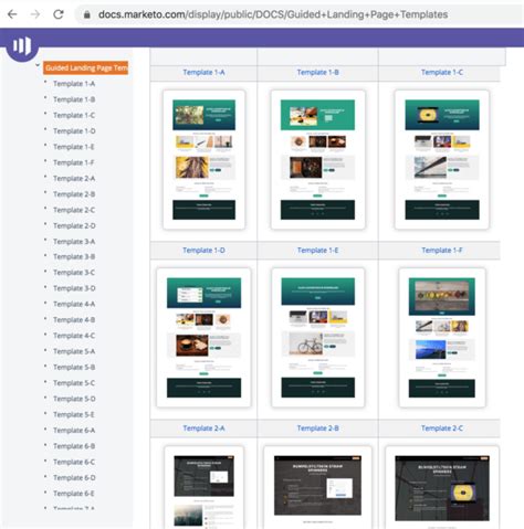 Marketo Guided Templates