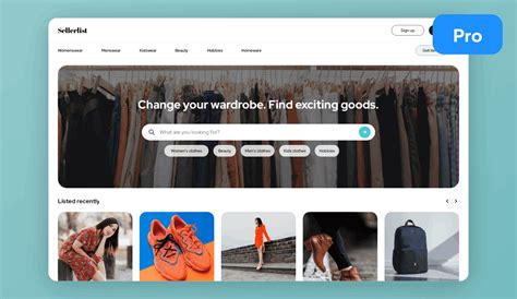 Marketplace Website Template