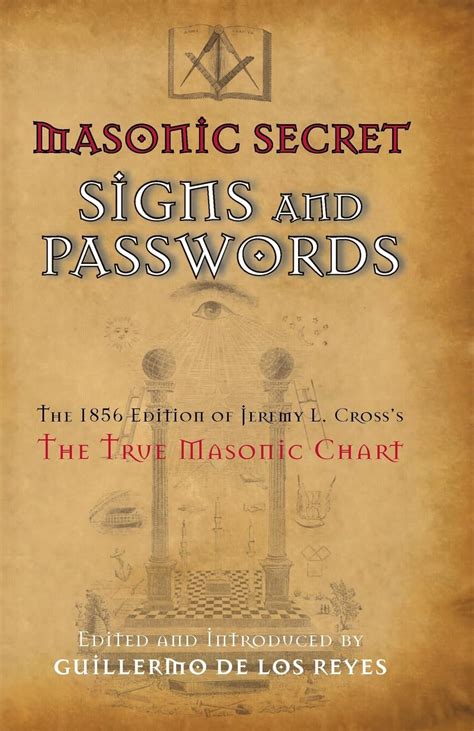 Masonic Passwords Chart