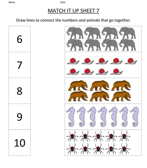 Math Worksheets For Kindergarten Printable