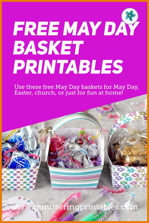 May Day Basket Template