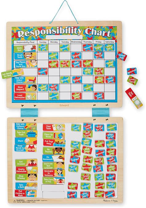 Melissa & Doug Responsibility Chart