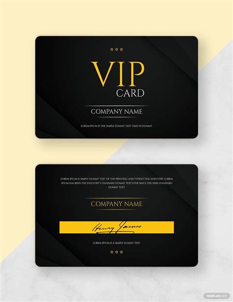 Membership Card Template