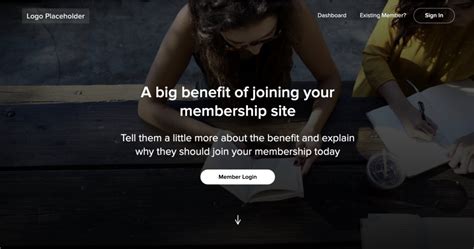 Membership Site Template