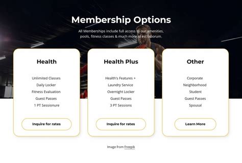 Membership Website Template