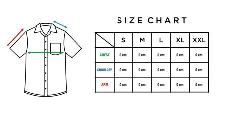 Men Shirt Chart Size