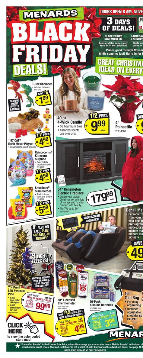 Menards Black Friday Catalog