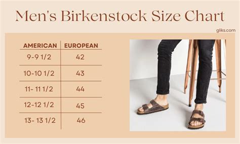 Mens Birkenstock Size Chart